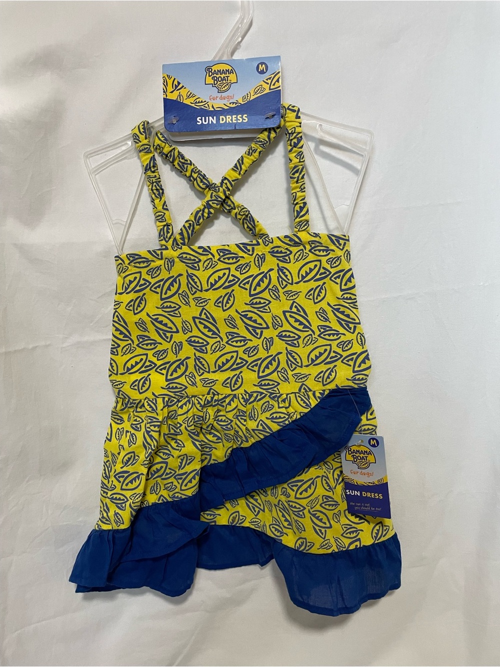 Banana Republic sundress for dogs